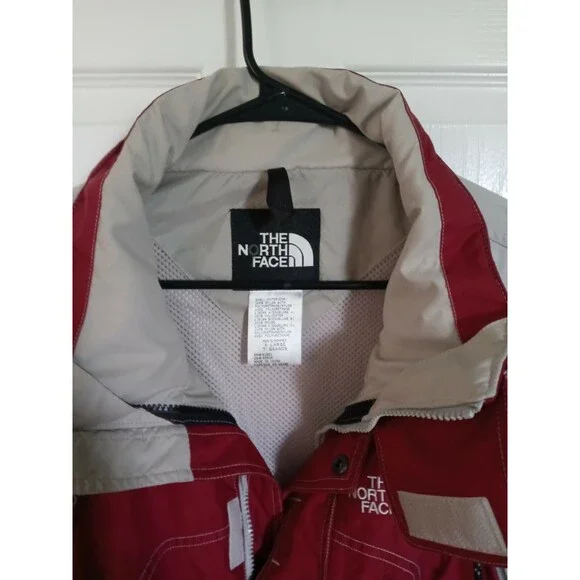 The North Face Red/Beige Coat Exterior Shell Men's  RN61661 Size XL - Picture 5 of 11
